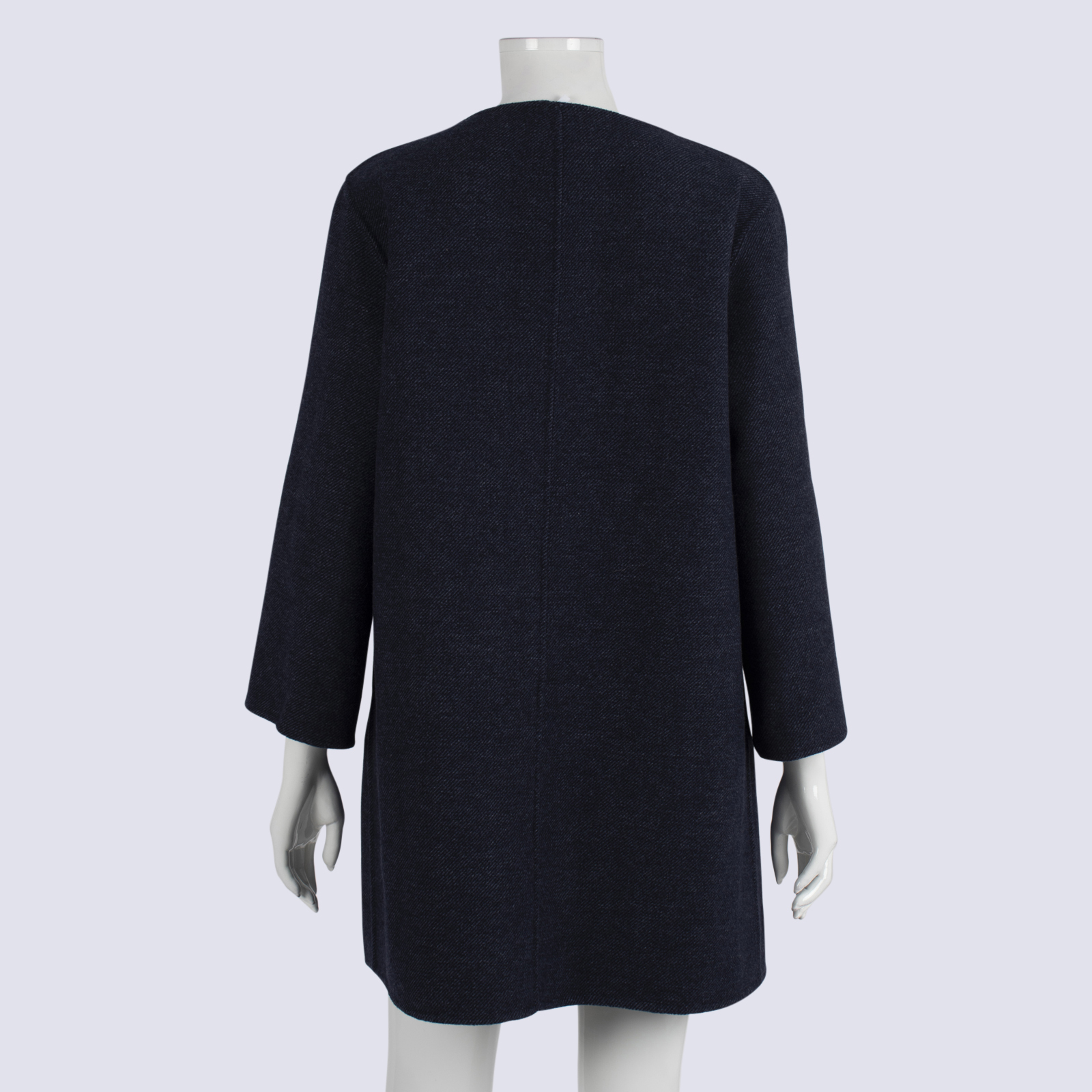Zara Navy Car Coat