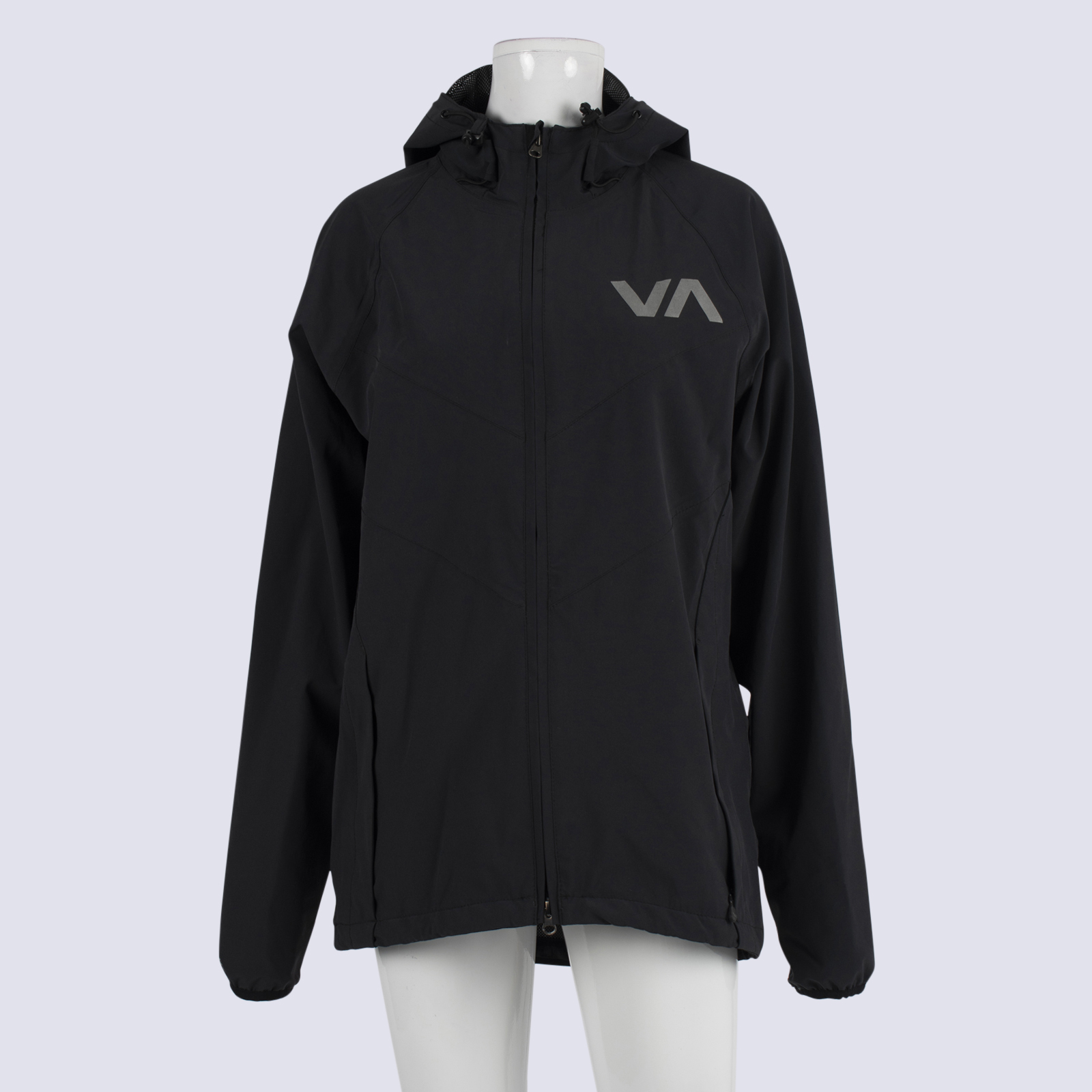 VA Charcoal All Weather Hooded Jacket