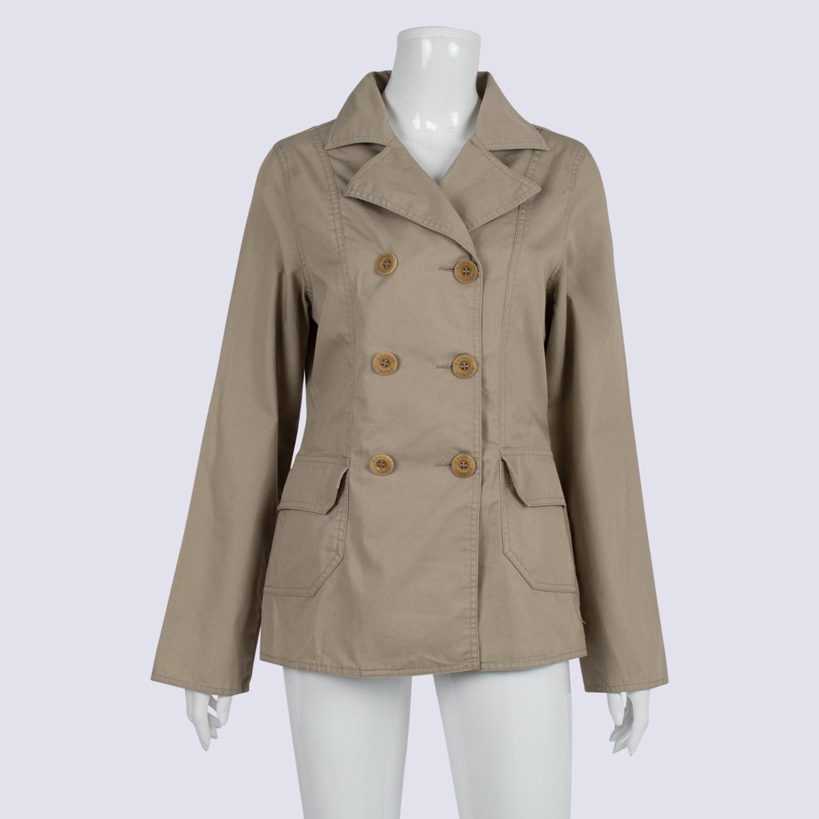 Esprit Beige Light Weight Double Breasted Jacket