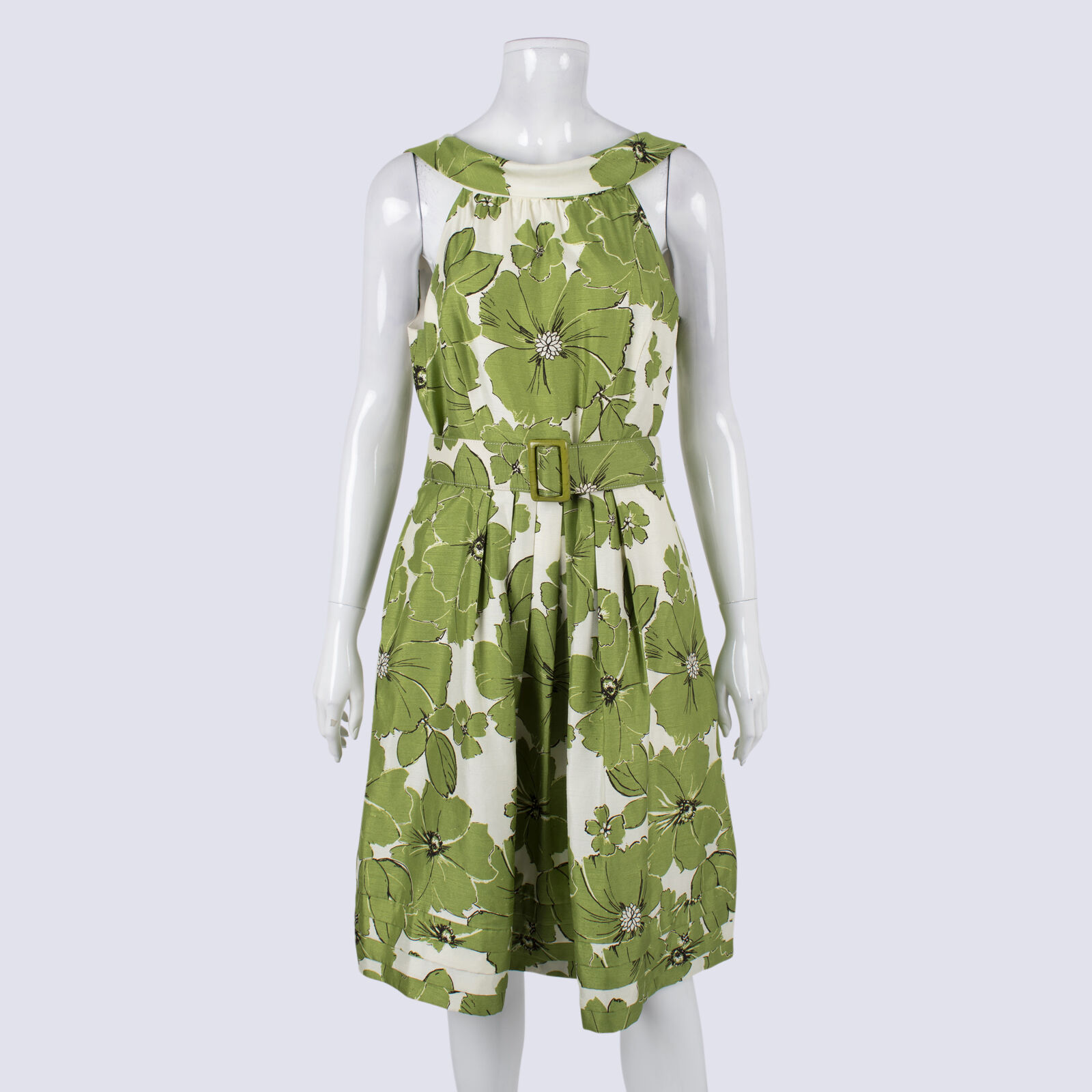 Jessica Howard 50's Style Tulle Dress With Belt - Main Image