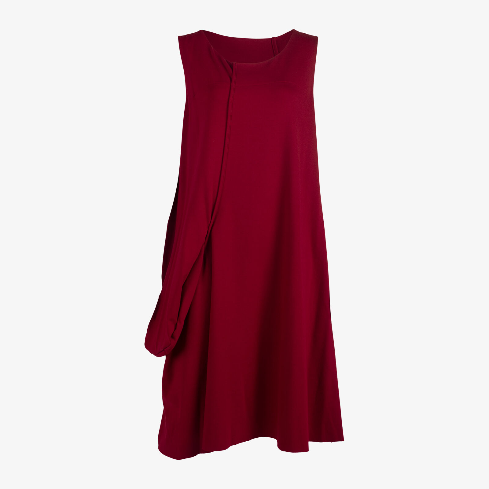 a line jersey dress Ainslee Square Neck Midi Dress in Black main image 0