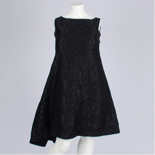 Digbys Textured A Line Black Shift Dress (RRP $600)