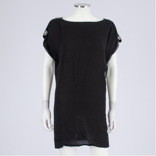 Madali Pascal Black Sequined Dress