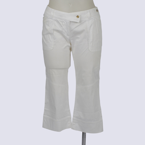 Trussardi White 3/4 Pants