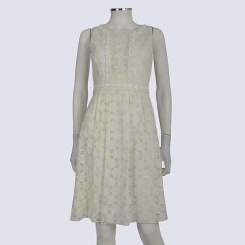 NWT Vivienne Tam Cotton Eyelet Shell Dress RRP $795