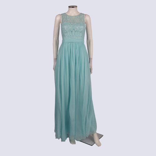 Forever New Cyan Beaded Maxi Dress