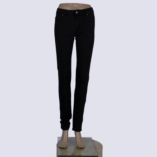 Witchery Mid-Rise Black Skinny Jeans