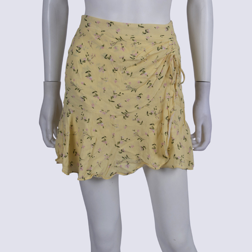 Forever New Floral Frilled Mini Skirt