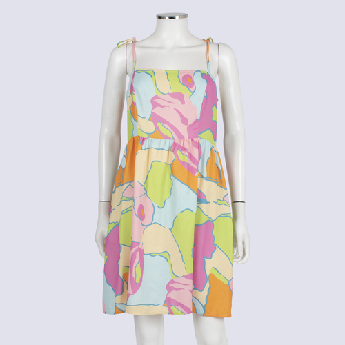 Yours Truly Summer Pastel Mini Dress