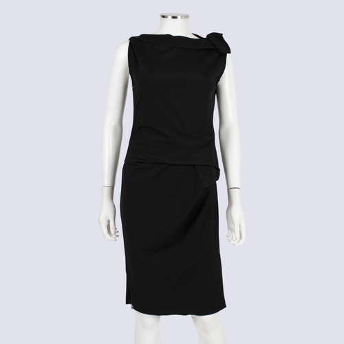 Scanlan Theodore Asymmetrical Fitted Dress