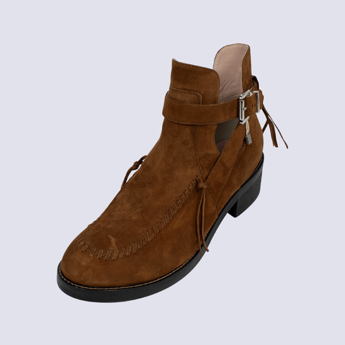 Marc Cain Brown Suede Boots 