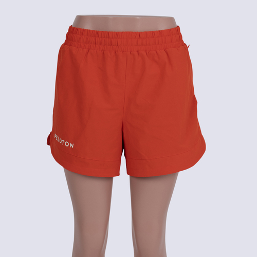 Peloton Orange Spandex Blend Shorts