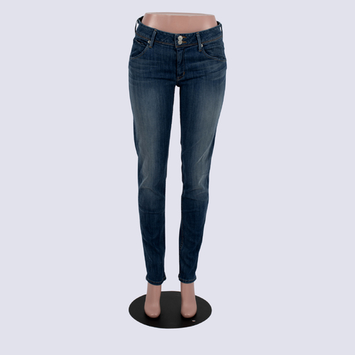 Hudson Mid-Rise Denim Slim Cut Jeans