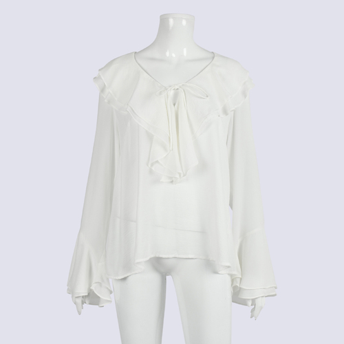 NWT Sheike Gracious Blouse in Ivory