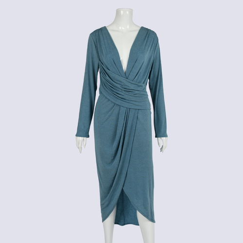 NWT Sheike Blue Jersey Midi Dress