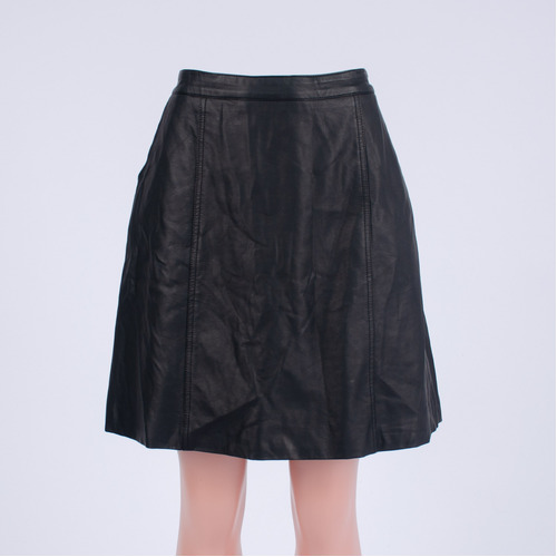 City Chic Faux Leather Skirt