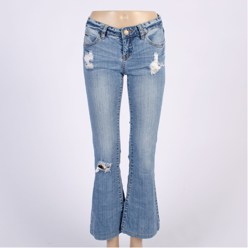 Billabong Flared Distressed Jeans