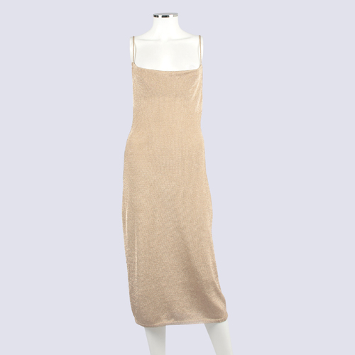 NWT Bardot Lurex Midi Knit Dress