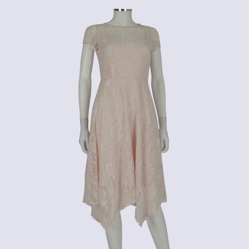 Stella Lace Short Sleeve Dress
