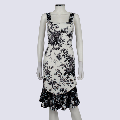 Lover Floral Print Scuba Dress RRP $450
