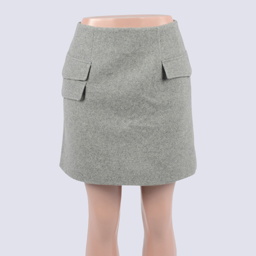 Country Road Wool A-line Mini Skirt
