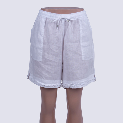 Verge Linen Drawstring Shorts
