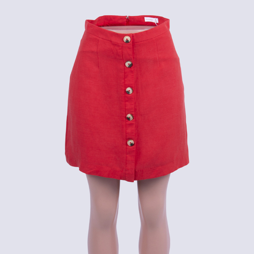Kookai Button Mini Skirt