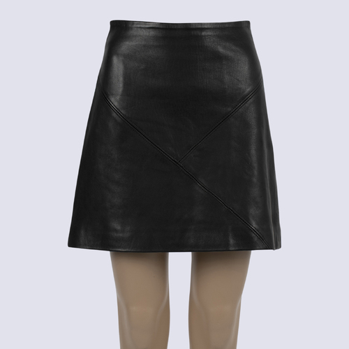 Kookai Soft Leather Mini Skirt