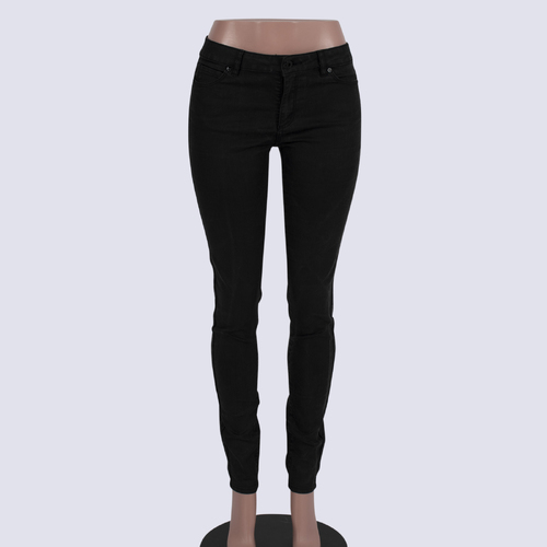 Witchery Coated Black Jeans