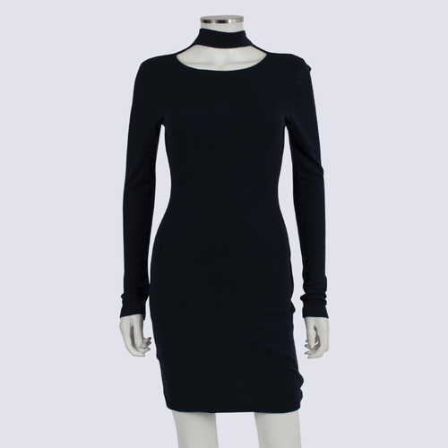 Kookai Merino Wool LS High-neck Knit Dress