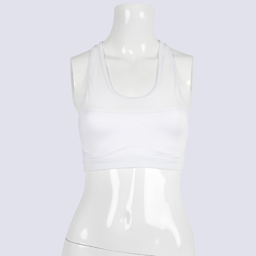 Country Road Active White Sports Bra