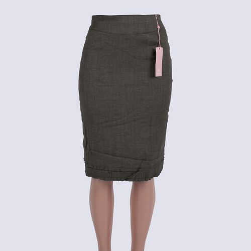 NWT Basler Grey Pencil Skirt