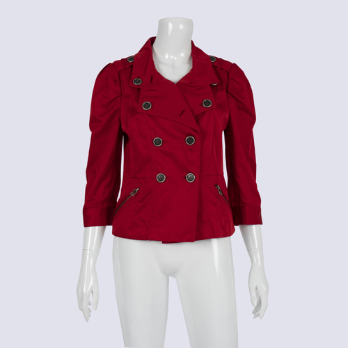 Marcs Red Cropped Jacket