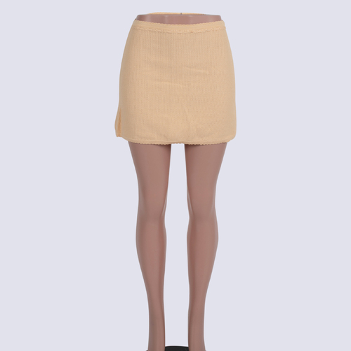 NWT Meshki Kyra Waffle Mini Skirt
