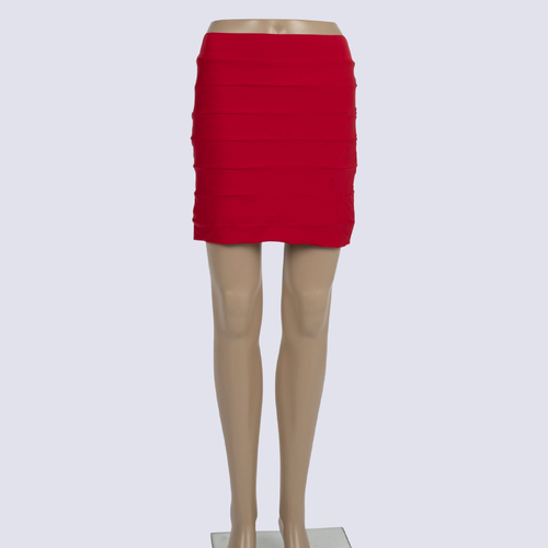 Kookai Red Mini Skirt
