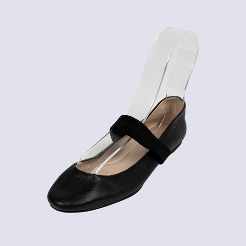 NWT Witchery Black Leather Flats