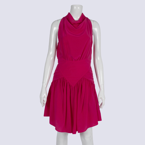 Sass & Bide Pink Sleeveless Silk Dress