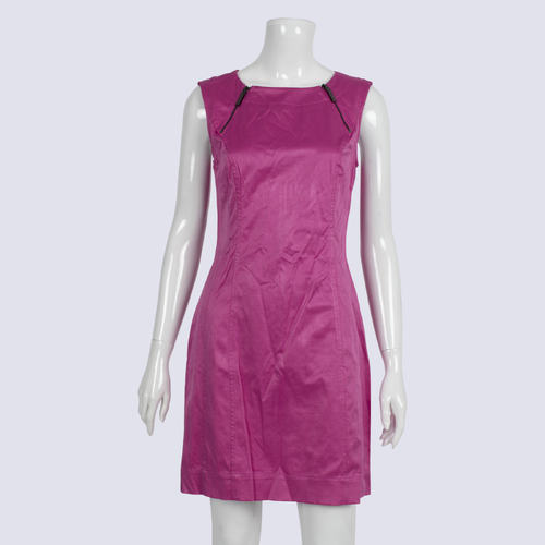 Calvin Klein Sleeveless Dress With Zip Details