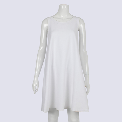 Cos Cream A-line Sleeveless Dress