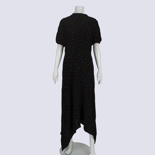 NWT Top Shop Black Polka Dot Dress