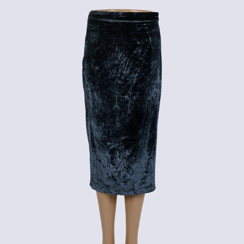 NWT Metalicus Velvet Skirt