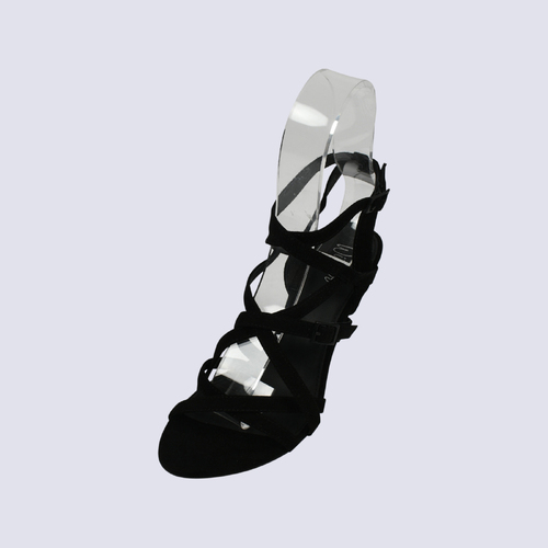 Wittner Black Suede Sandals