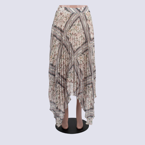 NWT Sheike Floral Milana Pleat Skirt