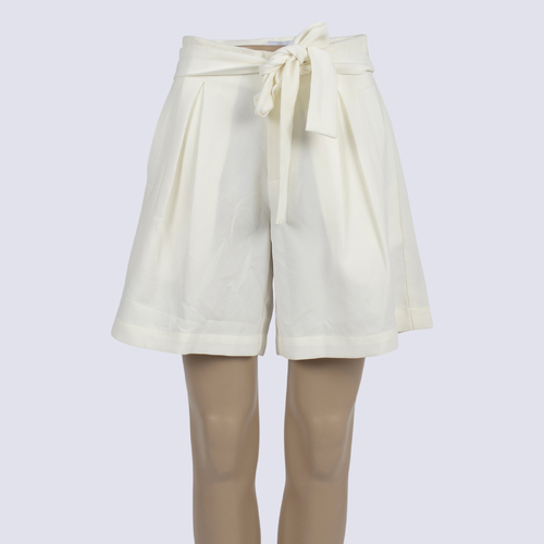 SNDYS Cream Dress Shorts