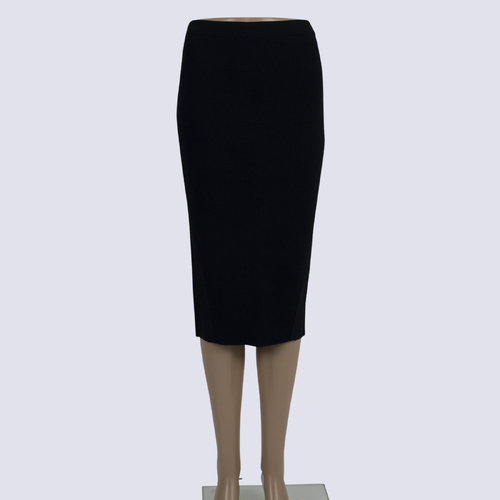 Country Road Navy Knit Pencil Skirt