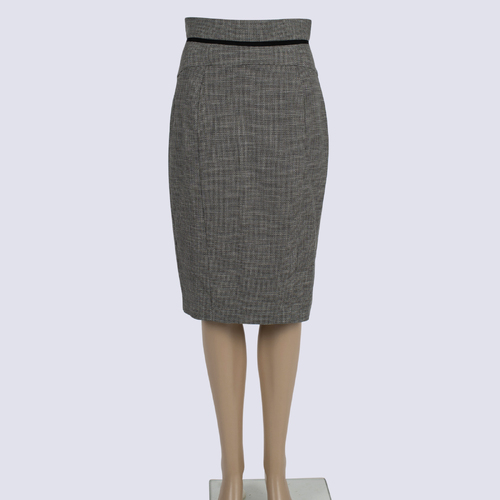 NWT Cue Grey Pencil Skirt